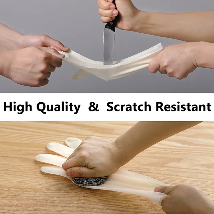 Waterproof Quality Rubber gloves latex dishwashing gloves kitchen durable cleaning housework chores dishwashing tools