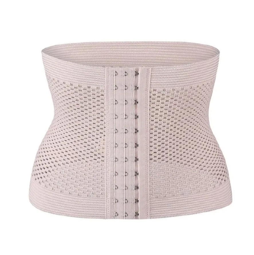 High quality Waist Trainer Slimming Belt flat tummy Slim Body Shaper Corset Trimmer Sport Gym Fat Burner Elastic Shapewear