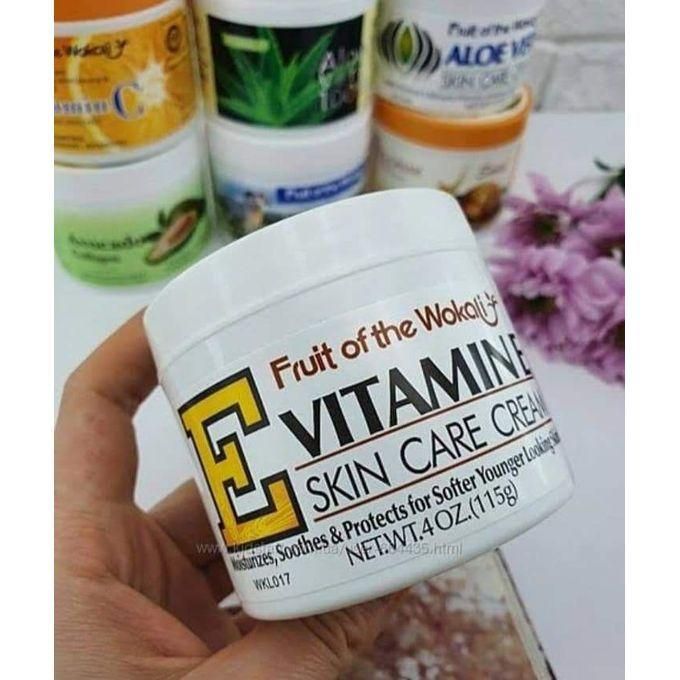 💛 VITAMIN E NOURISH CARE | Fruit Of The Wokali Vitamin E Skin Care Cream – Deep Moisturizing, Anti-Ageing & Skin Softening Beauty Cream