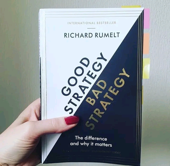 Good Strategy Bad Strategy: The Difference and Why It Matters
Book by Richard P. Rumelt + FREE BOOKMARK