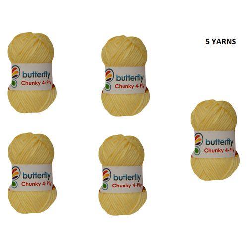 Chunky 4-Ply Beige Yarns -Code 138