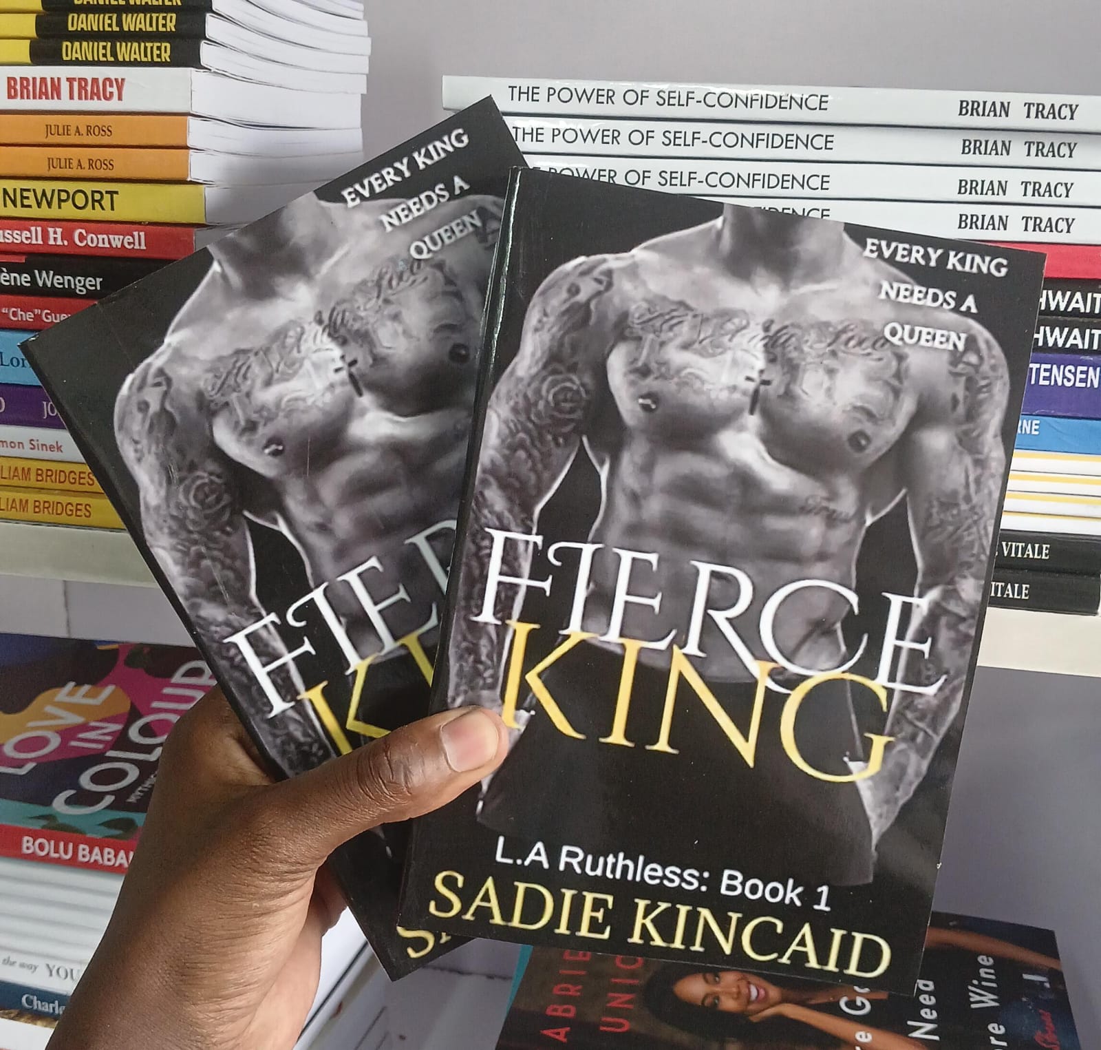 Fierce King: A Dark Mafia/ Forced Marriage Romance
Book by Sadie Kincaid + FREE BOOKMARK