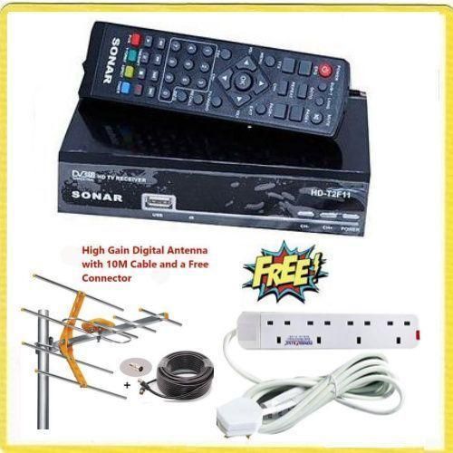 Sonar Free To Air Digital Decoder HD 1080P + BEST GIFTS