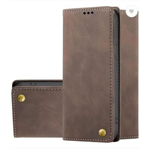 Caseme Case Sheepskin Series Faux Soft Leather Wallet Flip Case Kick Stand With Magnetic Closure Lightweight Slim Flip Cover For Samsung Galaxy A05,A06,A07,A15,A16,A17,A25,A26,A35,A36,A37,A55,A56,A57