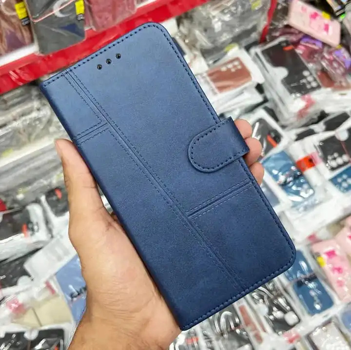 Tecno Camon 50, Camon 50 pro, Camon 40, camon 40 pro, camon 30s, camon 30s pro Flip Cover/Case Genuine Leather Wallet case (4 Credit Card Holder) for Women/Men full screen protection