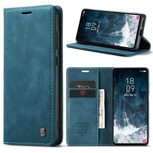 Caseme Case Sheepskin Series Faux Soft Leather Wallet Flip Case Kick Stand With Magnetic Closure Lightweight Slim Flip Cover For Samsung Galaxy A05,A06,A07,A15,A16,A17,A25,A26,A35,A36,A37,A55,A56,A57
