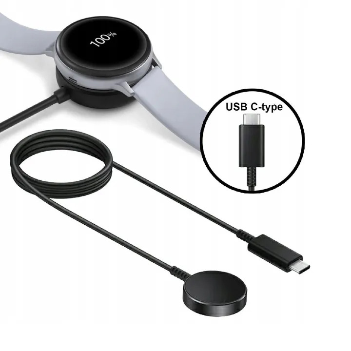 TIME LIMITED DEALS!!!Samsung Fast Wireless Ultra Magnetic Fast Charger for Galaxy Watch (USB-C)