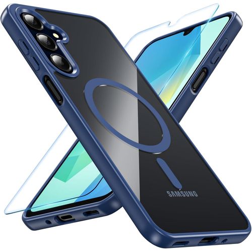 Samsung Galaxy A05,A06,A07,A15,A16,A17,A25,A26,A35,A36,A37,A55,A56,A57 Back Cover Luxury Transparent with Colored Edges with Metal Ring for wireless charging Shockproof Heavy Protection Phone case