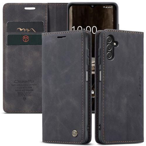 Caseme Case Sheepskin Series Faux Soft Leather Wallet Flip Case Kick Stand With Magnetic Closure Lightweight Slim Flip Cover For Samsung Galaxy A05,A06,A07,A15,A16,A17,A25,A26,A35,A36,A37,A55,A56,A57