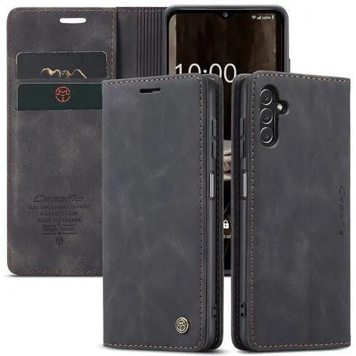 Caseme Case Sheepskin Series Faux Soft Leather Wallet Flip Case Kick Stand With Magnetic Closure Lightweight Slim Flip Cover For Samsung Galaxy A05,A06,A07,A15,A16,A17,A25,A26,A35,A36,A37,A55,A56,A57