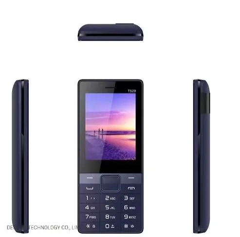LIMITED DEALS!!!Tecno T529 Kabambe katululu mulika mwizi feature phone 2.8" Dual Sim card slot FM radio Bluetooth Torch Memory Card Slot 16MB ROM+8MB RAM,2500MAH  LCD Screen Black