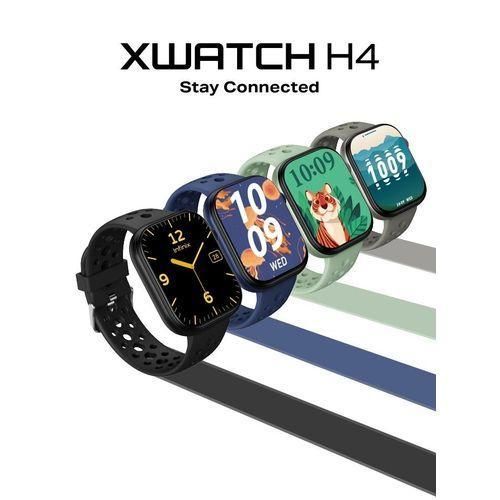 LIMITED TIME DEALS!!!Infinix XWatch H4 2.04" G+F TFT Large Screen Clear Bluetooth Calling Pro-Level Health Tracking