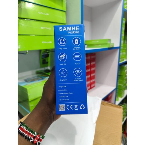 TIME LIMITED DEAL!!!Samhe S455 2.8" big screen display Feature Phone – Triple SIM Standby, 2500mAh Big Battery, 55 Days Long Standby,Wireless FM&Colorful Ambient Light affordable TYPE C featured phone