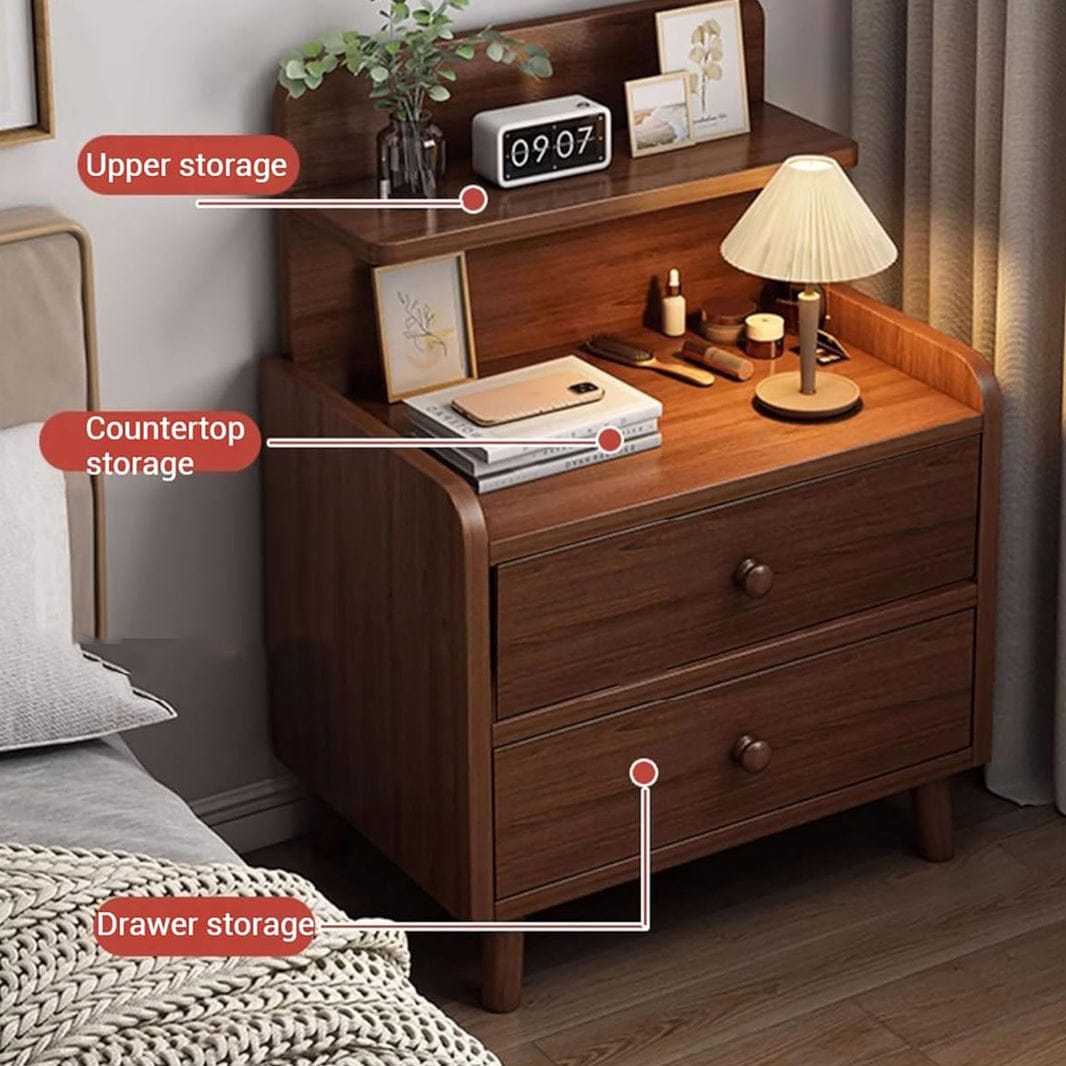 bedside table with drawer