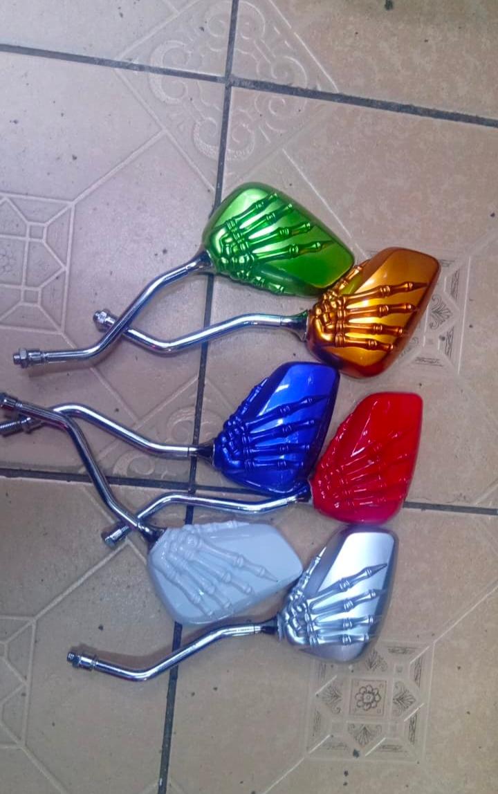 monster hand side mirror