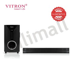 Vitron V527 Tallboy Sub Woofer Home Theatre 2.1 Ch.VITRON V527 SOUNDBAR .Modern home theater audio, clear dialogue articulation, powerful low-end resonance, and sleek television integration.