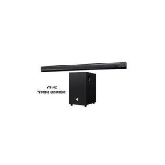 10000W WK-02 WIRELESS BLUETOOTH SOUNDBAR SYSTEM WITH SUBWOOFER FM RADIO , BLUETOOTH ,& USB PORT