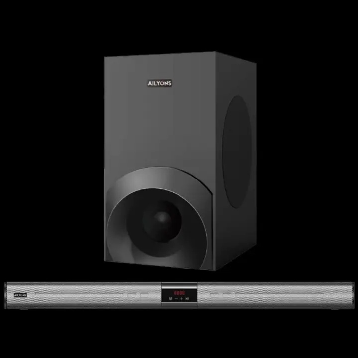 Ailyons SB501K 2.1 Channel Multimedia Soundbar System