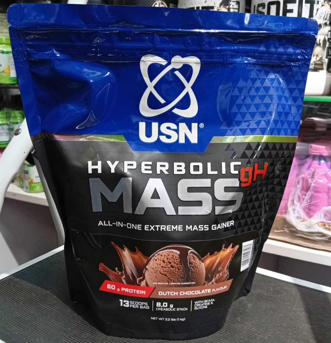 USN Hyperbolic Mass gH 1kg Dutch Chocolate