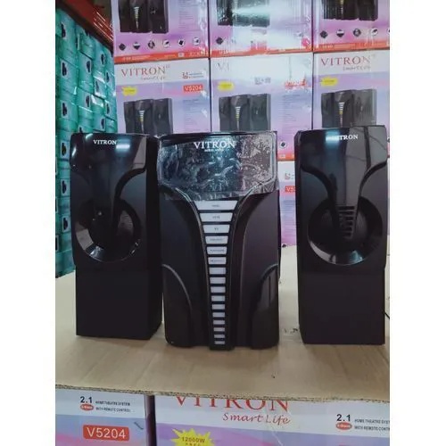 Vitron V5204 2.1Ch Multimedia Speaker System BT/USB/MP3 - Black (1YR WRTY)