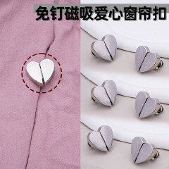 Magnetic Curtain Tie Backs Clips Holders for Drapes Window Treatment (2pcs)