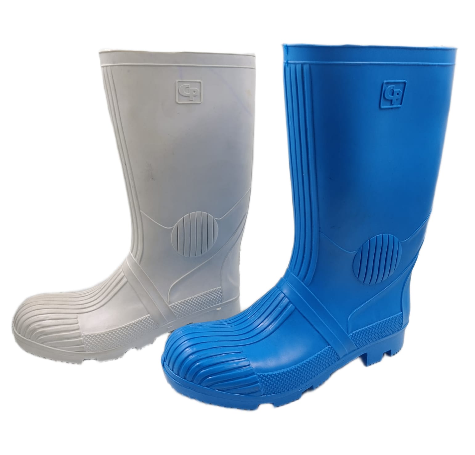 CP Men’s Industrial Gumboots – Tall Pull-On Work Boots for Farming & Outdoor Use