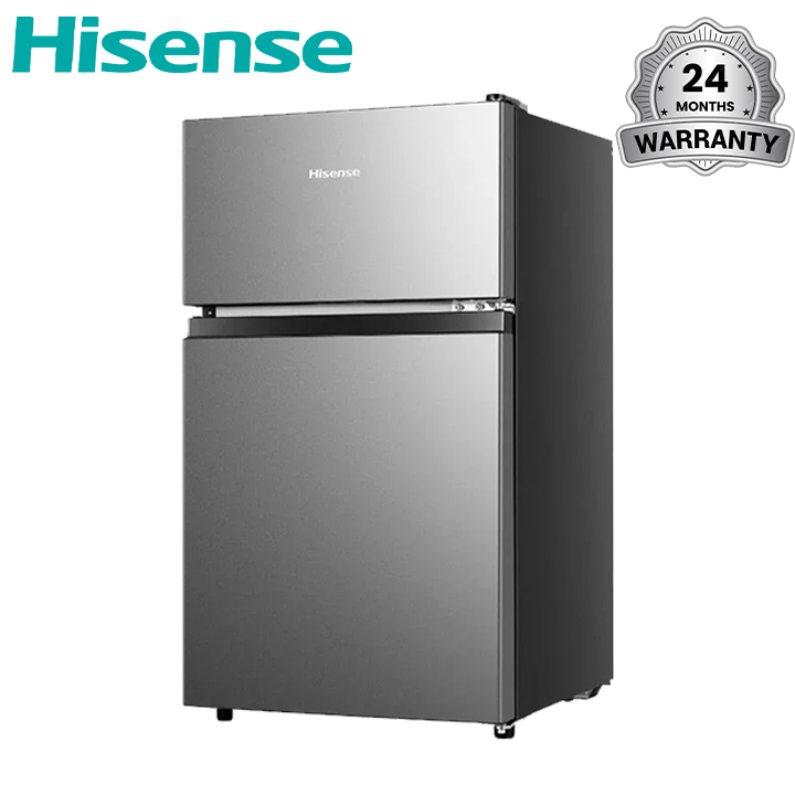 Hisense 91L Single Door Refrigerator (REF091DR) - Silver | Compact Bar Fridge & Freezer Zone