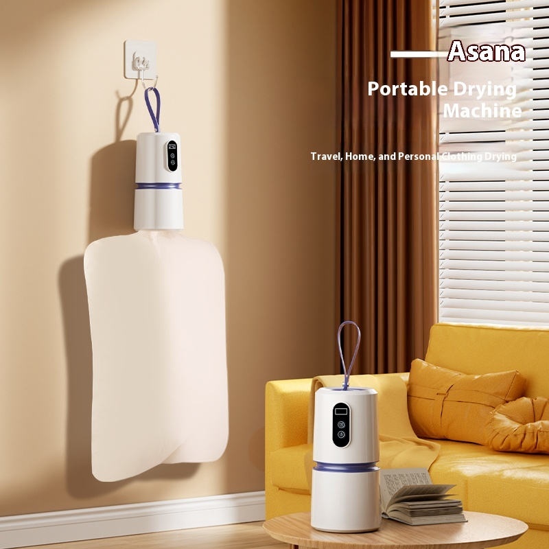 Portable Folding Clothes Dryer, Mini Electric Garment Drying Machine for Home, Travel, Dorm and Baby Clothing