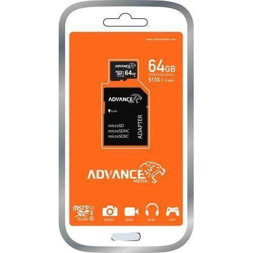 Advance Micro SD Memory Card With Adapter - 4GB//8GB//16GB//32//GB//128GB