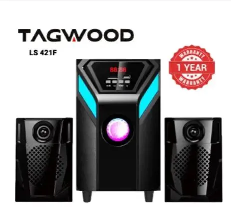 TAGWOOD LS-421F 2.1CH 6000W PMPO WOOFER Home Audio SPEAKER BLUETOOTH/FM/SD/USB Subwoofer Speaker System