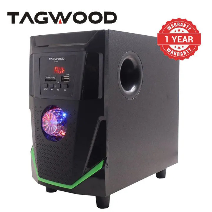 TAGWOOD LS 421L 2.1CH 8500W WOOFER Home Audio SPEAKER BLUETOOTH/FM/SB/USB Subwoofer Speaker System