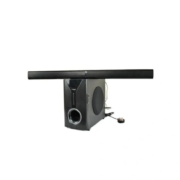 Vitron 9000W Bluetooth Soundbar 2.1CH Multimedia Woofer Speaker System V527 Subwoofer BT/USB/SD/FM Subwoofer Home Audilo System Soundbar with Remote Control