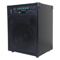 Tagwood LTS-8A Trolley Speaker Porteable Portable Speaker Subwoofer Outdoor Speaker ,Bluetooth,Free Wireless Microphone a Built in Battery Woofer Woofer