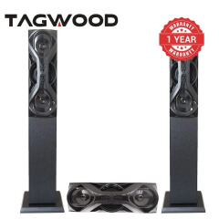 Tagwood 631T 3.1CH Woofer Subwoofer Bluetooth |USB|AUX|SD CARD Cinema Home theater System Bluetooth Hi-Fi Speaker Tall Boy Sound bar Speaker System