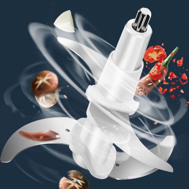 Meat Max Electric Meat Grinder Food Chopper SUS 304 Stainless Steel Heavy Duty Meat Mincer Vegetable Cutter Multifunctional Kitchen Processor with Sharp Blades Powerful Motor Easy Clean Large Capacity