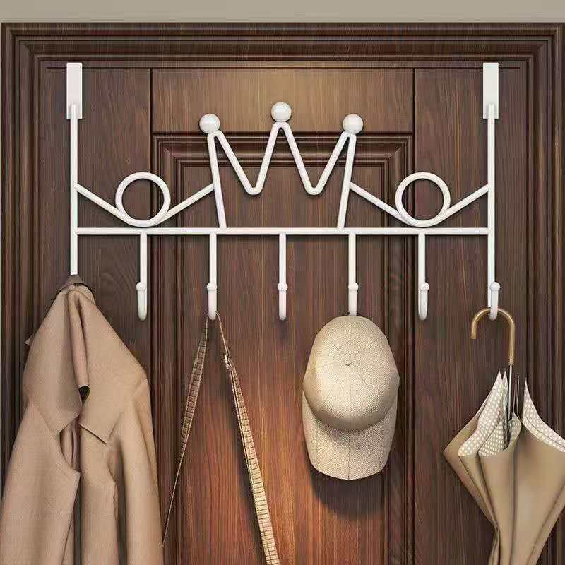 7 hook heavy duty over the door hanger/ rack