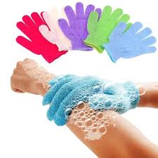 Bathing Gloves Exfoliating Bathing Cleaning Gloves Body Scrubber helps to precisely clean and gently remove dead skin cells body scrub gloves shower gloves face wash
