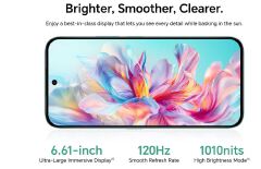 HONOR X6C 6.61" 6GB RAM + 128GB 4G, 120Hz Display, 50MP AI Camera, 5300mAh Battery, 35W SuperCharge, Dual SIM – Midnight Black