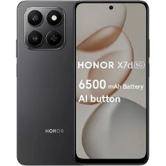 HONOR X7d 6.77'' 8GB RAM + 256GB 4G 120Hz Display, 108MP AI Camera, 6500mAh Battery, 35W SuperCharge, Dual SIM – Velvet Black
