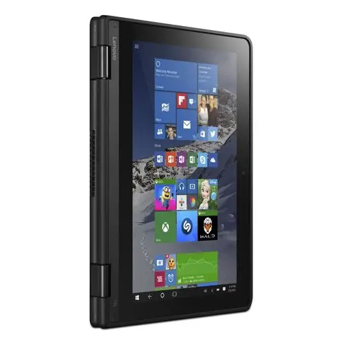 Limited Time Offer Lenovo Think pad Yoga 11e X360 Core i3 6th Gen 8GB RAM 128GB SSD Refurbished Laptop Touchscreen 11.6 Inch Screen Size Windows 10 Microsoft Office Installed Black Color