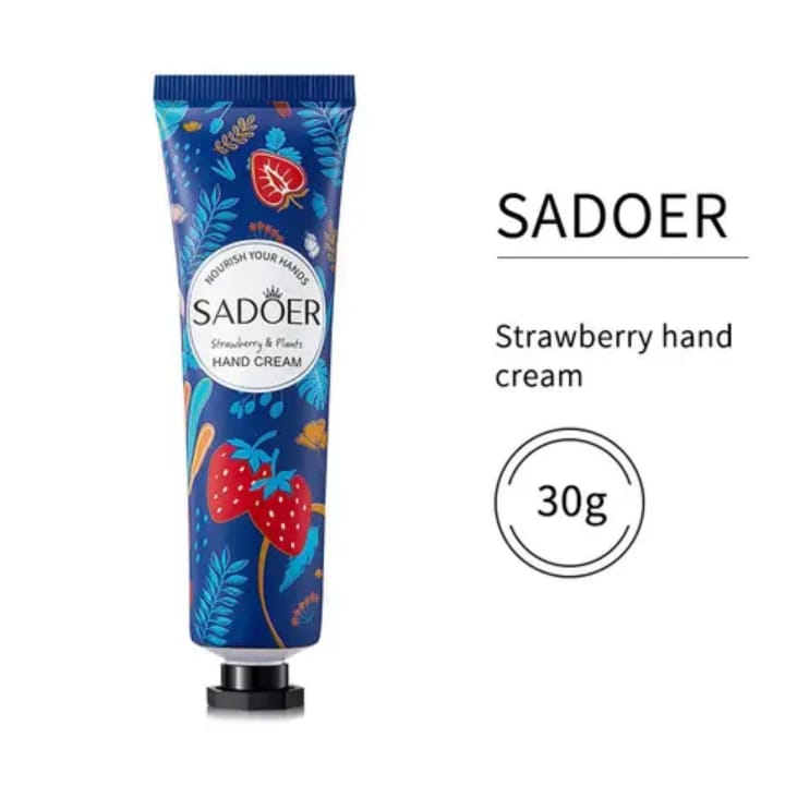 Sadoer 3 in 1 hand cream set- Strawberry,Blueberry & Olive scent