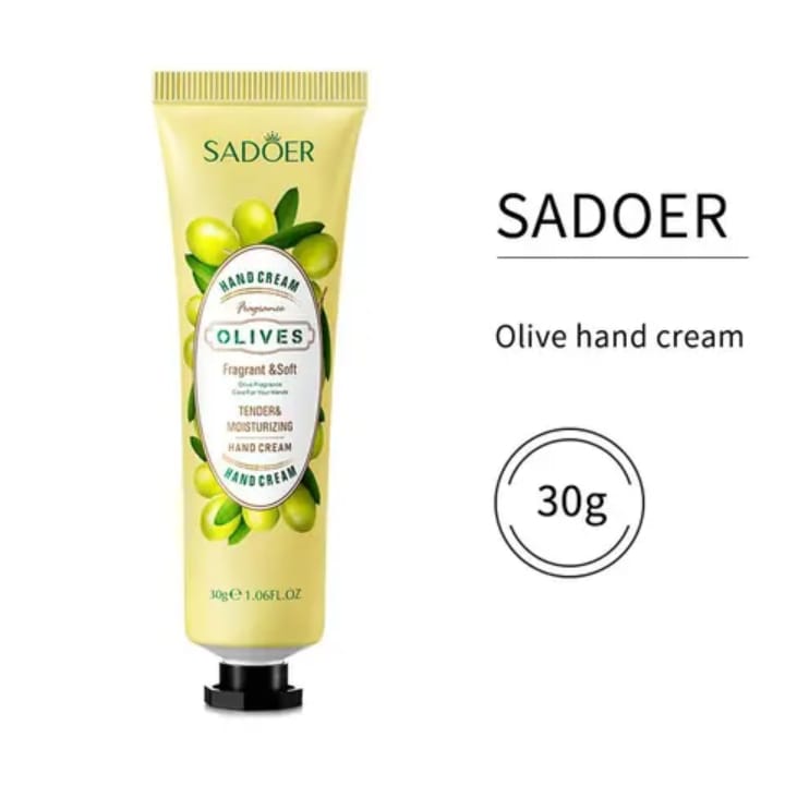 Sadoer 3 in 1 hand cream set- Strawberry,Blueberry & Olive scent