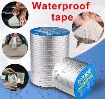 Butyl High-Resistance Waterproof Tape – Strong Self-Adhesive Sealing Repair Tape for Leaks, Cracks, Joints, Roofs, Pipes and Household Maintenance, Flexible Heavy-Duty Weatherproof Seal