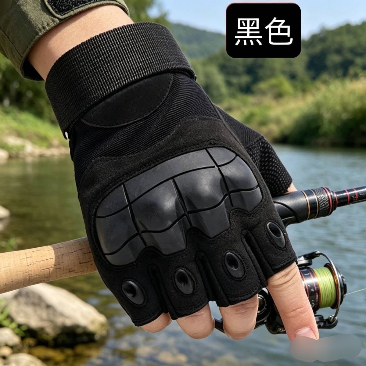 Multipurpose Gym & Bikers Full-Finger Gloves – High-Quality Protective Workout Gloves for Cycling, Weightlifting, Fitness, Training and Outdoor Activities, Comfortable Hand Protection & Grip