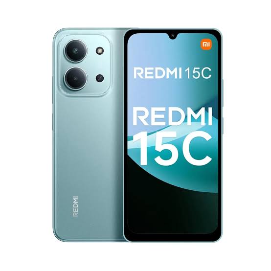 Redmi 15C 256GB ROM+8GB) Ram 6.9'' LCD 50MP Main Camera 8MP Selfie Camera 6000mAh 33W Fast Charger Android 15 Xiaomi Hyper OS 2 Mediatek Side Fingerprint smartphones.