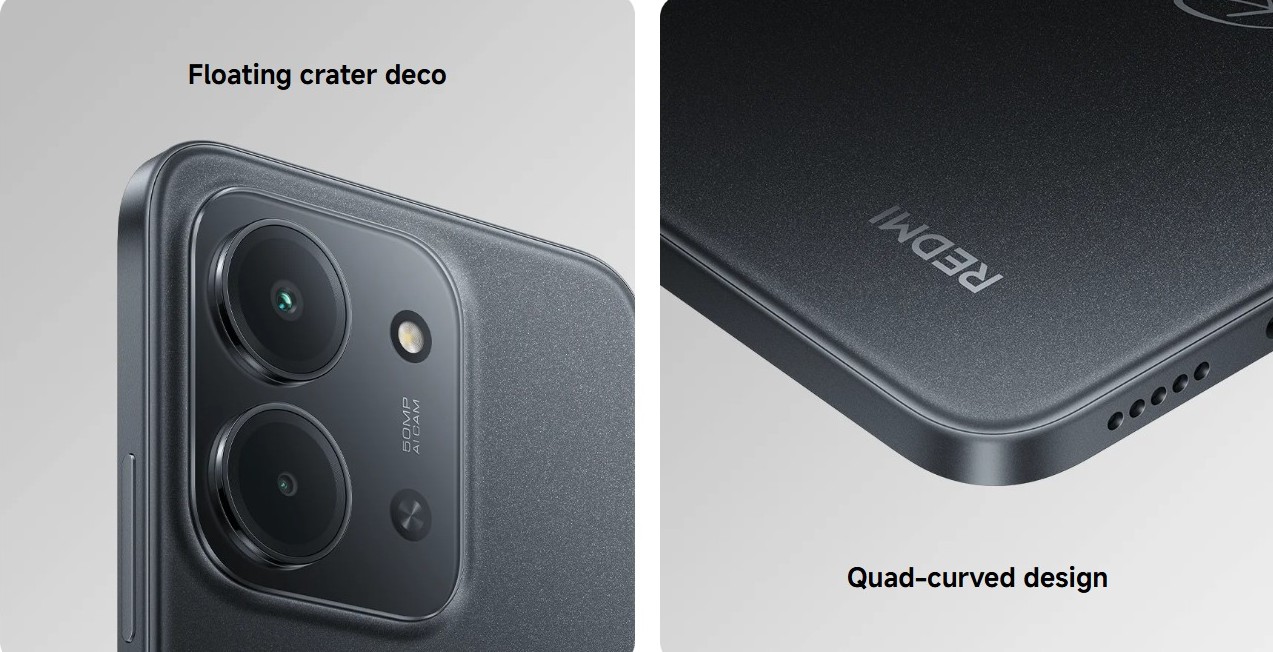 REDMI 15C 128GB/256GB Storage Up to 8(4+4)GB/12GB Ram 4GB+256GB & 8GB+256GB 6.9'' FHD Immersive Display 50MP Main Cam +8MP Front 6000mAh 33W Fast Charger Xiaomi Hyper OS Side Fingerprint Smartphones.