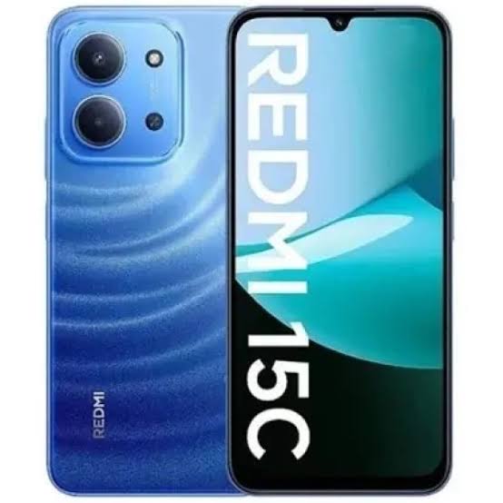 Redmi 15C 256GB ROM+8GB) Ram 6.9'' LCD 50MP Main Camera 8MP Selfie Camera 6000mAh 33W Fast Charger Android 15 Xiaomi Hyper OS 2 Mediatek Side Fingerprint smartphones.