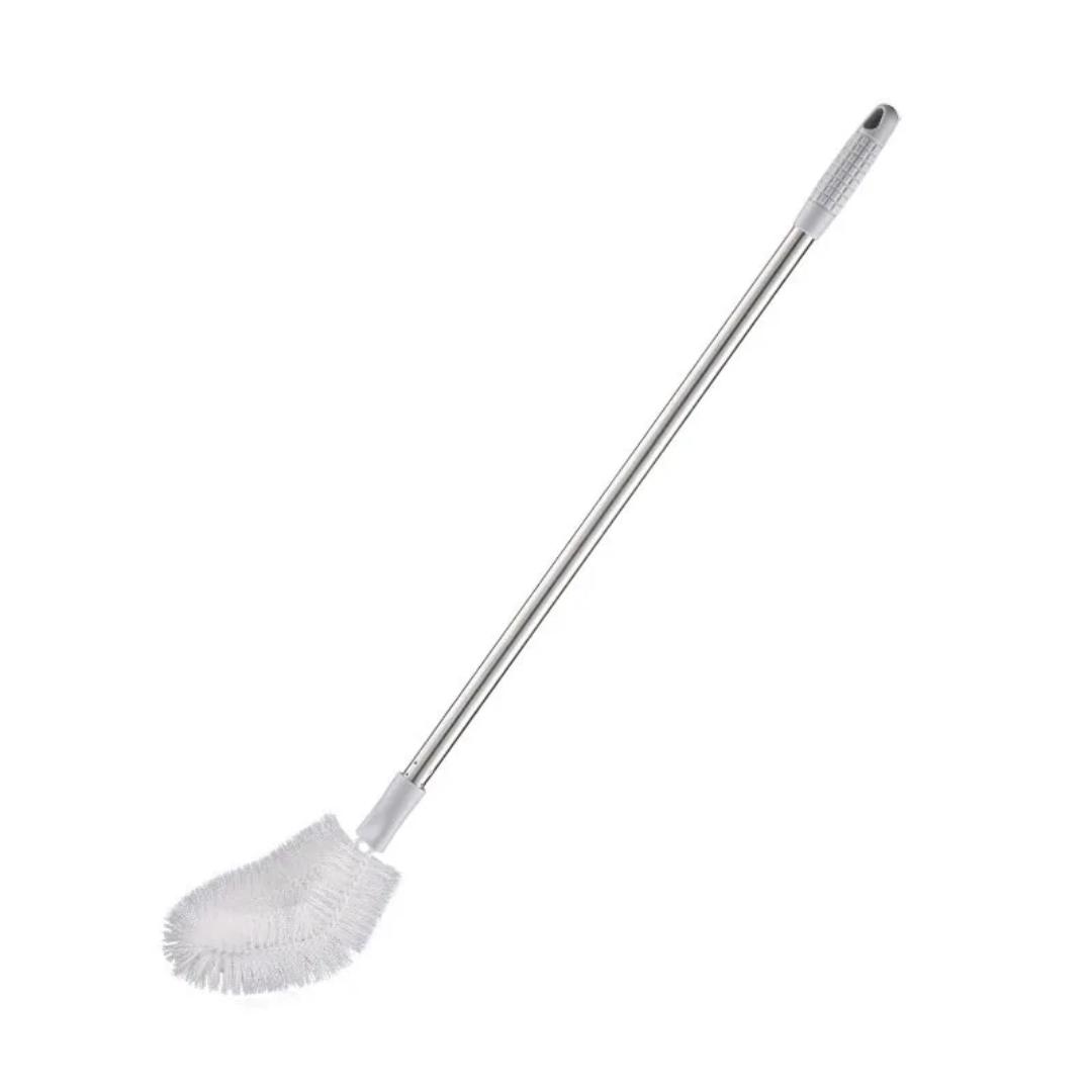 Bent Gallon Cleaner Brush Long Handle Curved Head Bottle Washing Scrubbing Brush for Water Gallons, Jugs, Bottles, Jars and Deep Containers