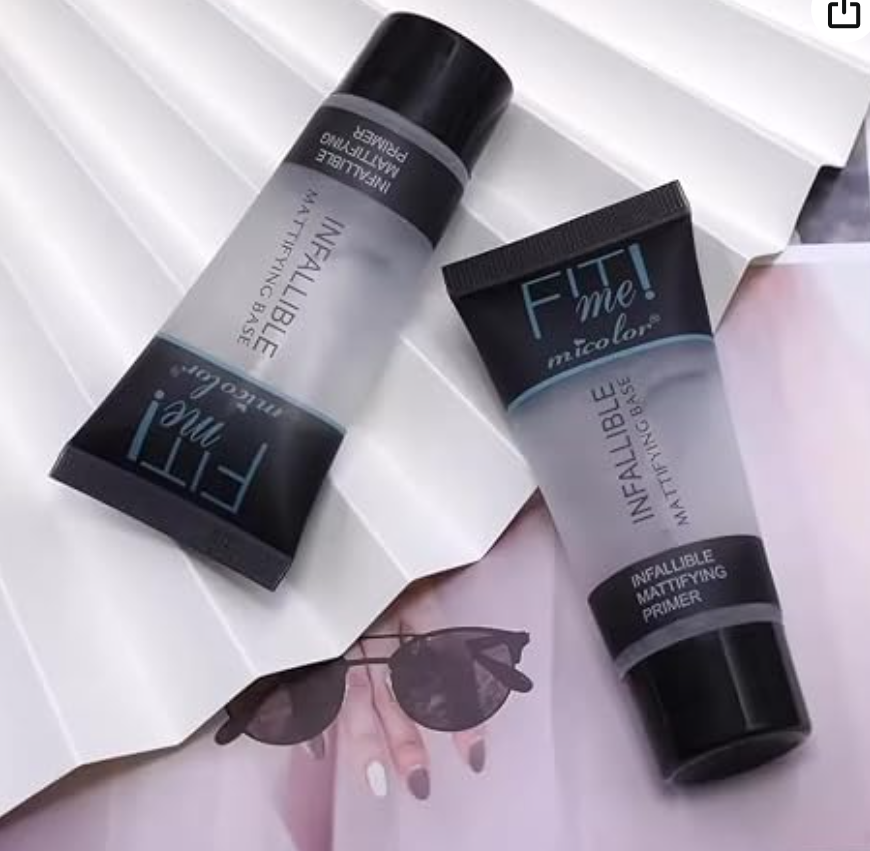 Micolor Fit Me Mattifying Primer -Micolor Fit Skin  Infallible Mattifying Primer Oil Control, Pore Minimizing, Waterproof Formula view 3