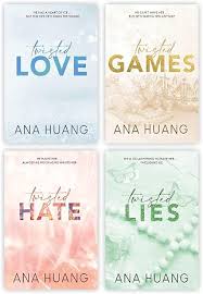Twisted Series by Ana Huang, featuring Twisted Love, Twisted Games, Twisted Hate, and Twisted Lies.